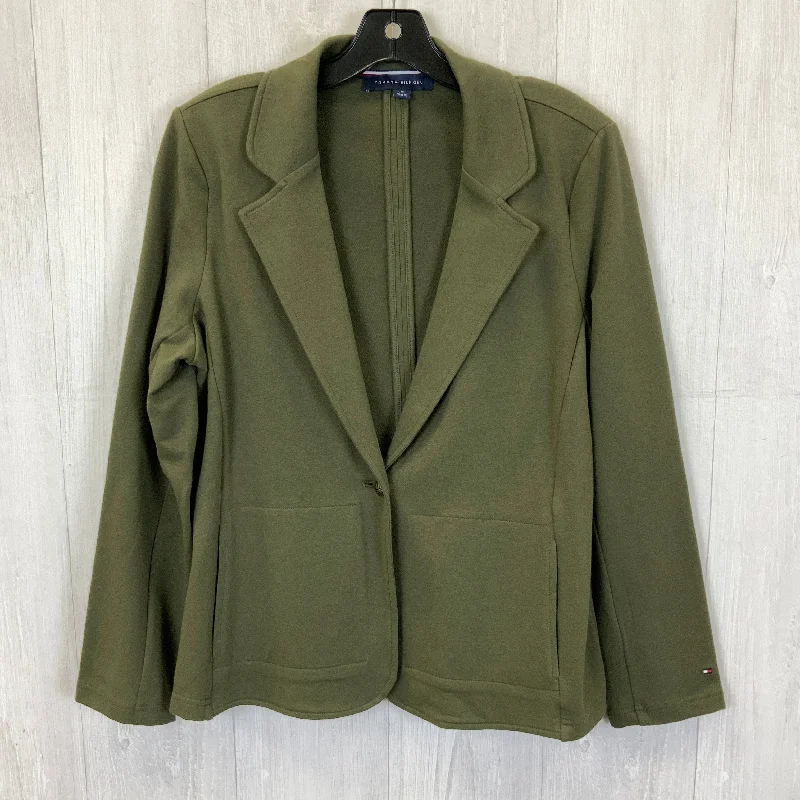 Blazer By Tommy Hilfiger In Green, Size: L Tailored