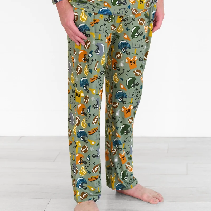 Touchdown Time Men's Pajama Pants Refined Men's Classic 