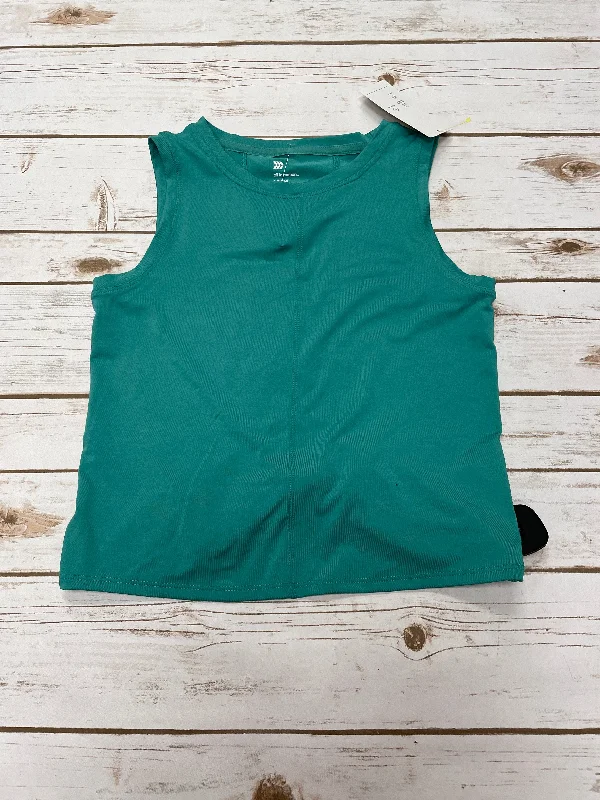 Athletic Tank Top By All In Motion In Green, Size: L Laid